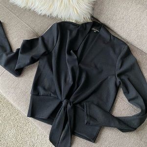 Shinestar Black Long Sleeves Top